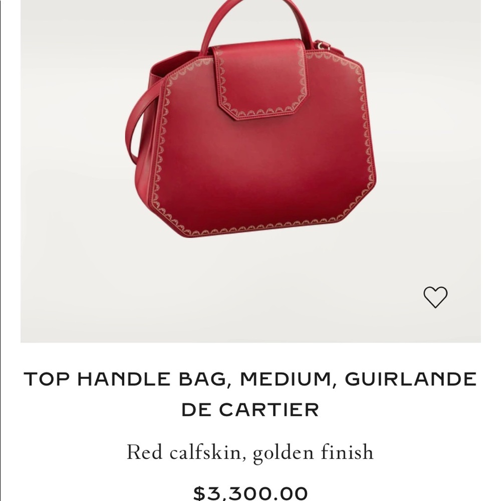 Cartier Guirlande TOP HANDLE BAG MEDIUM